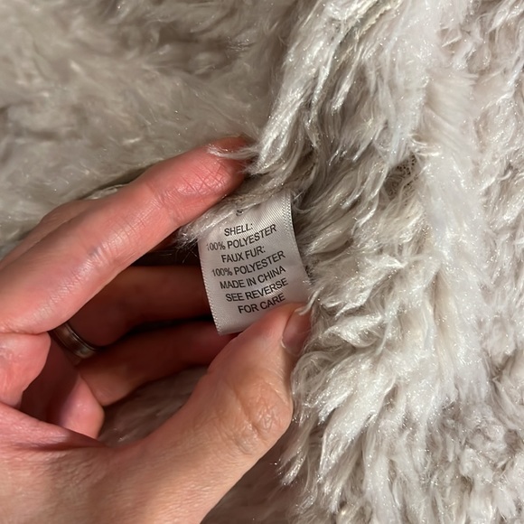 Pete & Greta shearling fur jacket / coat . Small - Picture 8 of 8